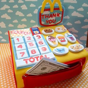 Mcdonalds foam cash register play set